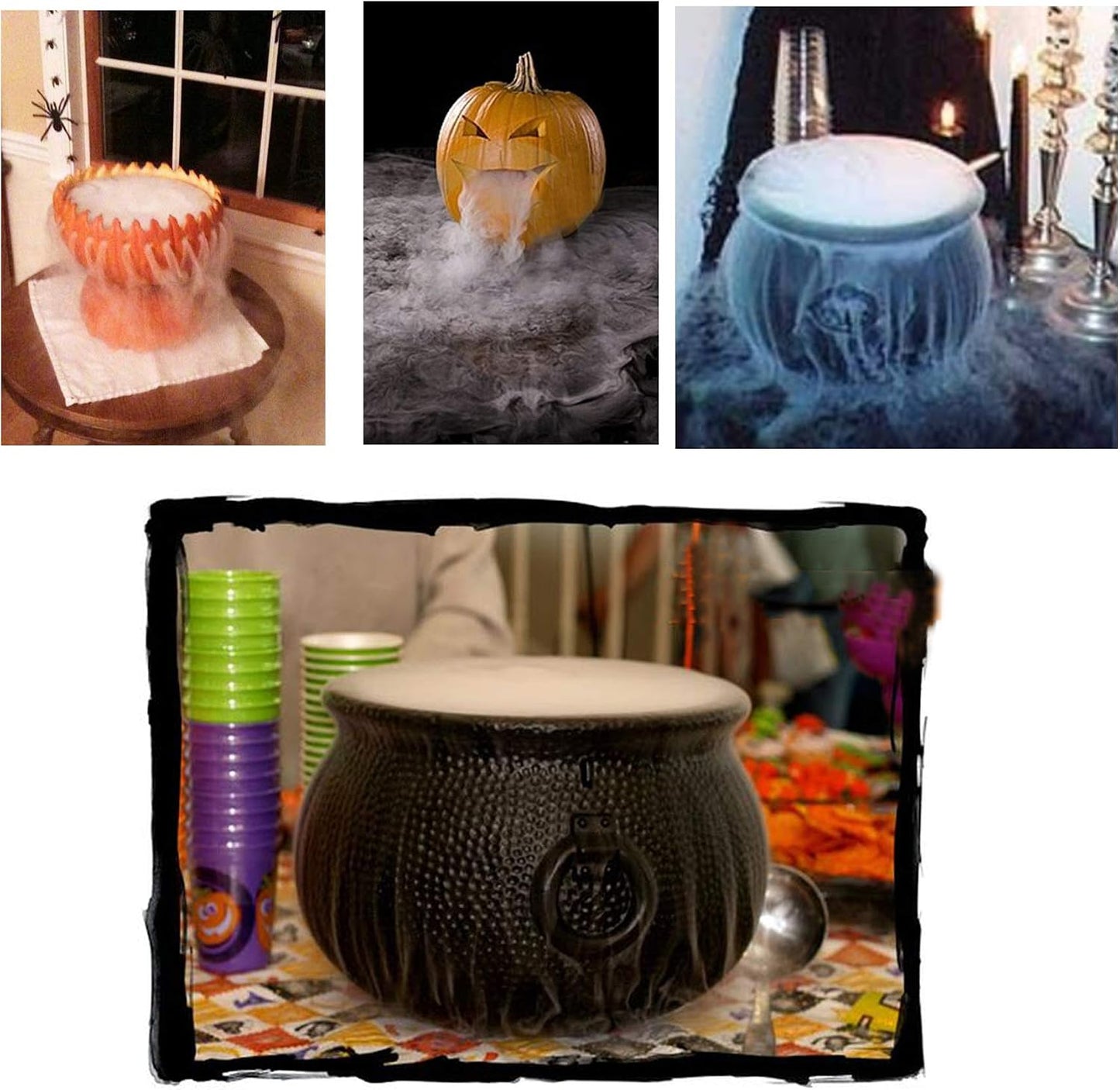Maquina De Niebla Para Halloween - Efecto Bruma Con Luces LED